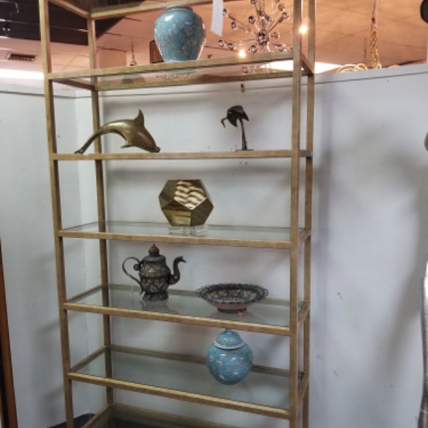 Gold Curo Cabinet