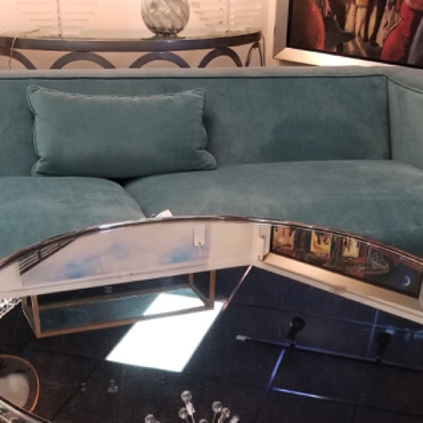 Vanguard Turquoise Sofa